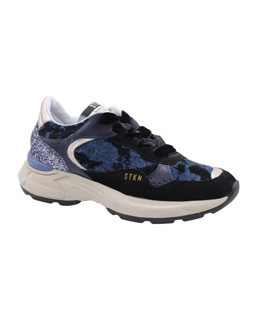 Stokton Blue Sneakers