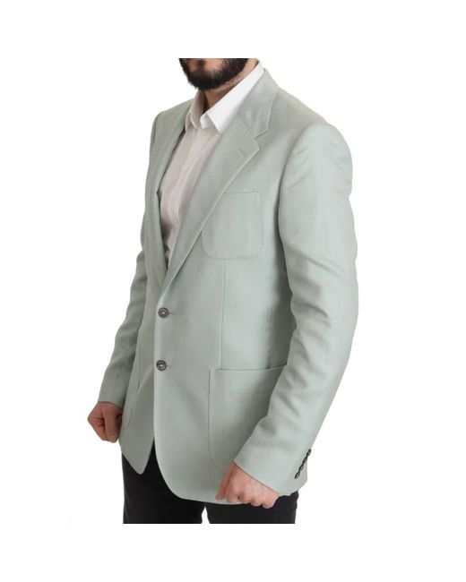 Dolce & Gabbana Green Blazers for men