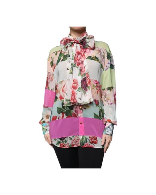 Dolce & Gabbana Pink Shirts