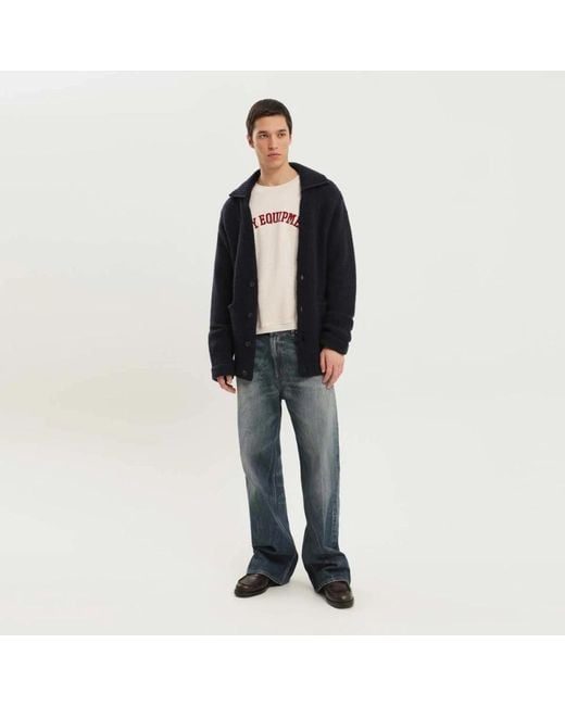 1989 STUDIO Black Cardigans for men