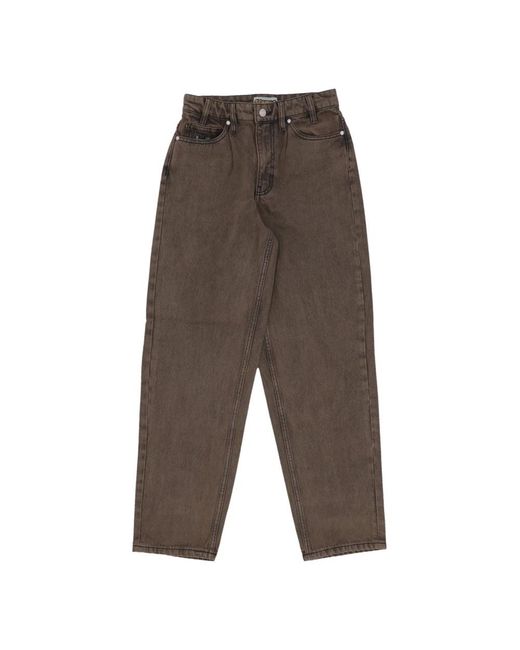 Huf Gray Slim Fit Jeans for men
