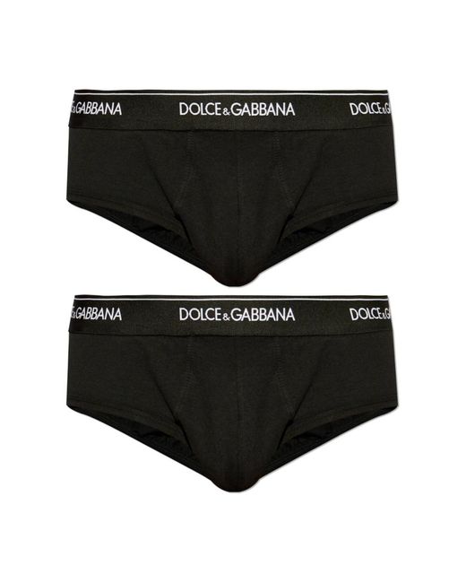Bottoms di Dolce & Gabbana in Black da Uomo