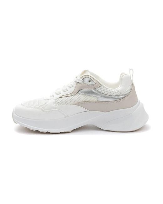 Neomood Schoenen ,Wit ,Witte Casual Gesloten Sneakers in het White