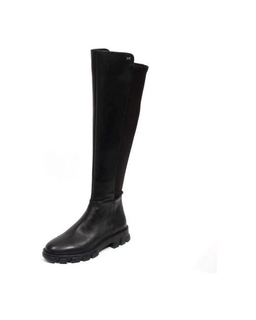 Michael Kors Black Over-The-Knee Boots