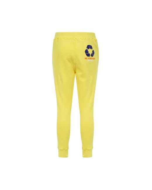 DSquared² Baumwoll-trainingshose mit elastischem bund in Yellow für Herren