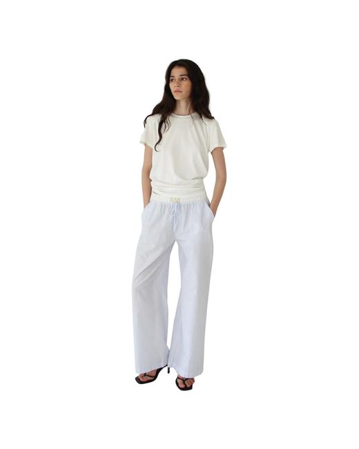 Wide Trousers di Designers Remix in White