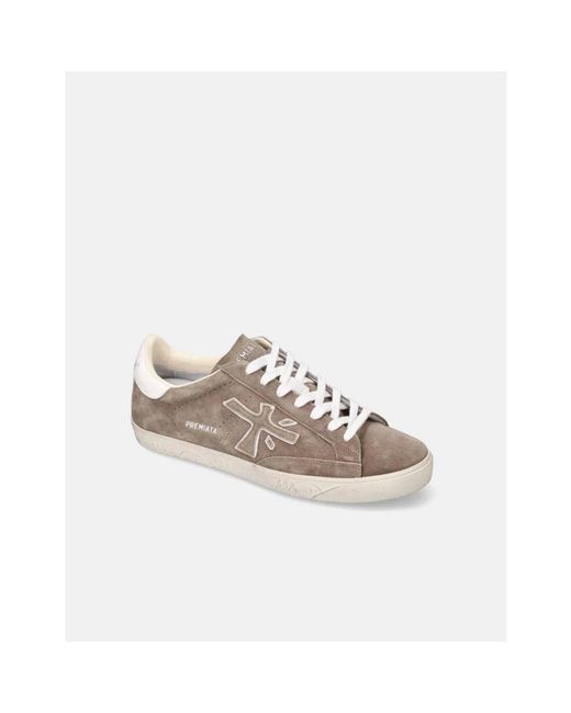 Premiata Brown Sneakers for men