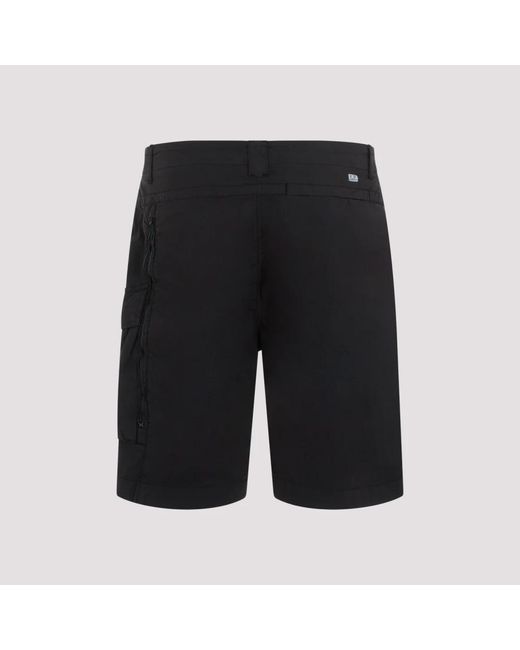 C P Company Schwarze cargo shorts ss24 stil in Black für Herren