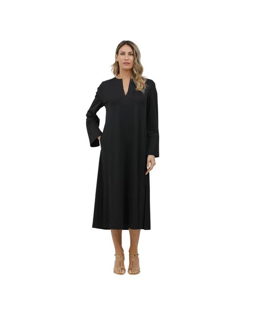 Midi Dresses Max Mara de color Black