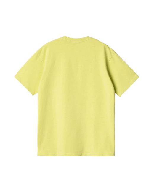 Carhartt Vintage t-shirt mit kurzen ärmeln in Yellow für Herren