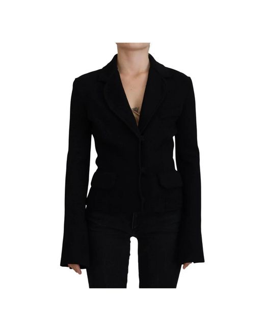 Dolce & Gabbana Black Blazers