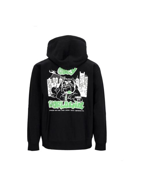 Obey Black Zip-Throughs for men