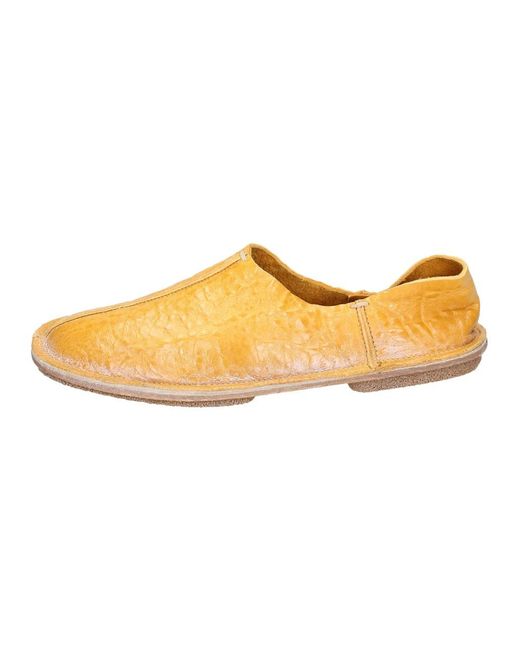 Moma Yellow Loafers