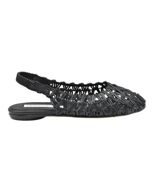 Ernesto Dolani Black Ballerina Shoes