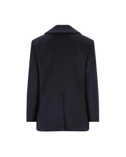 Double-Breasted Coats Givenchy de hombre de color Blue