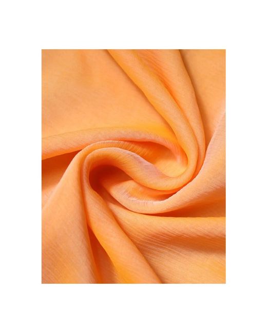 Dolce & Gabbana Orange Silk Scarves