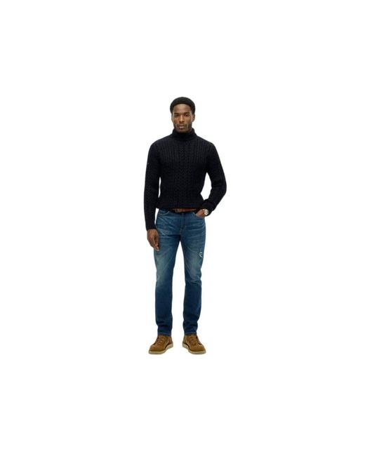 Turtlenecks Superdry pour homme en coloris Black