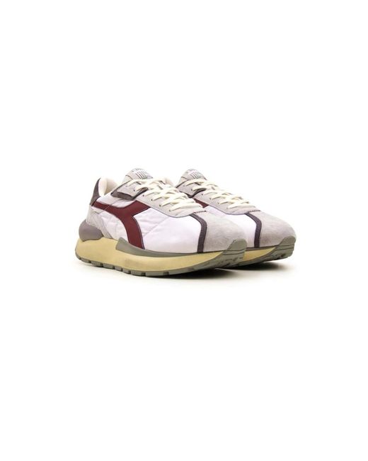 Diadora Pink Sneakers for men