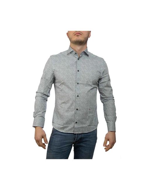 Peuterey Gray Casual Shirts for men