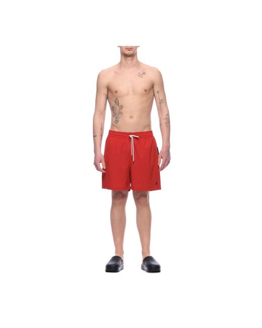 Polo Ralph Lauren Red Beachwear for men