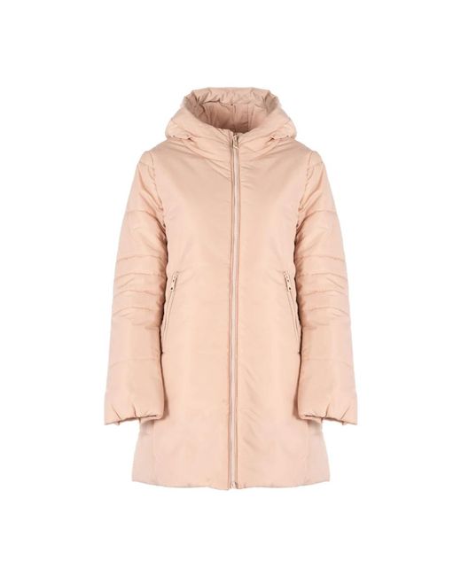 Chaqueta Con Capucha Y Cremallera, Mujer, Talla Geox de color Pink
