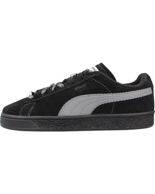 PUMA Black Suede Bloom