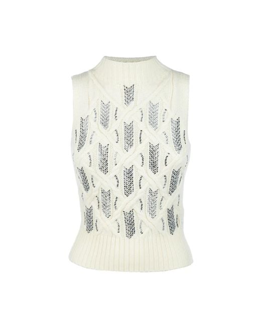 Ermanno Scervino Turtlenecks in het White