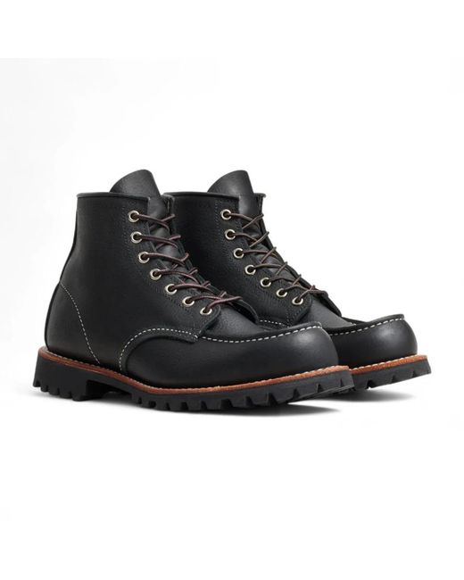 Red Wing 2949 Roughneck Moc Toe in Black für Herren