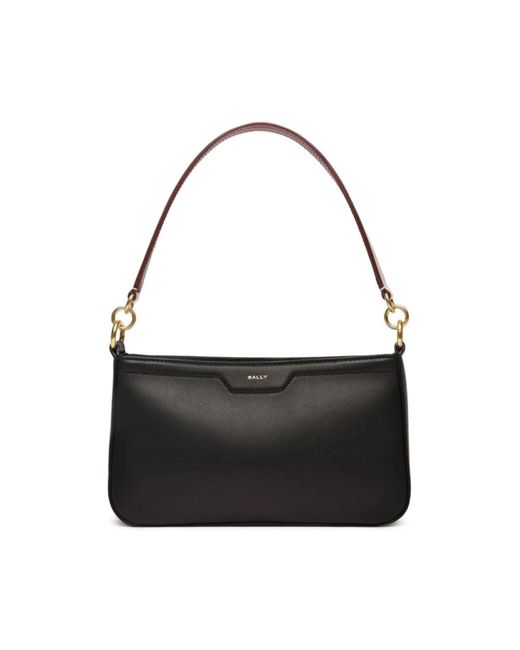 Bally Black Shoulder Bags