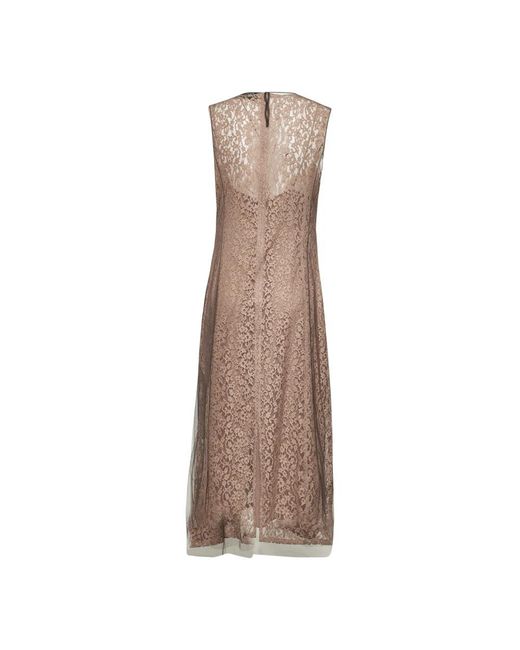 Fendi Brown Midi Dresses