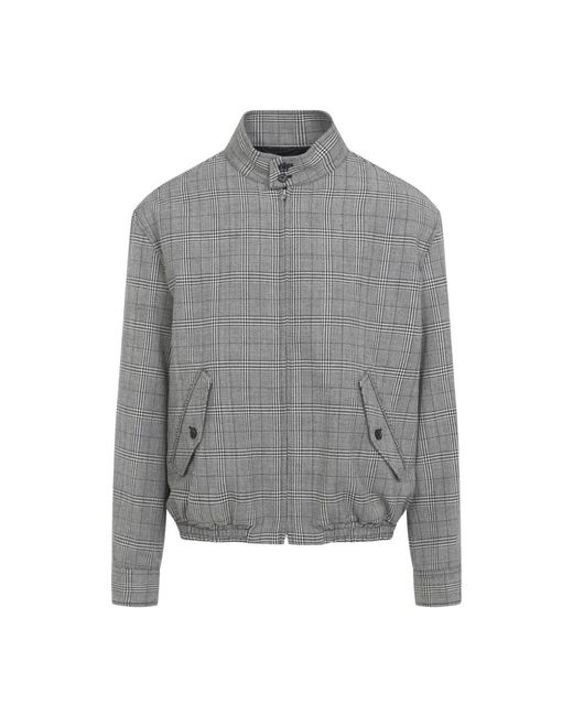 Marni Wool Bomber Jacket in het Gray voor heren