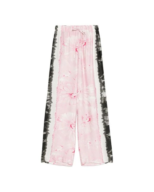 Ermanno Scervino Pink Wide Trousers