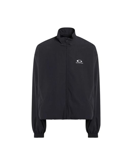Balenciaga Black Light Jackets for men