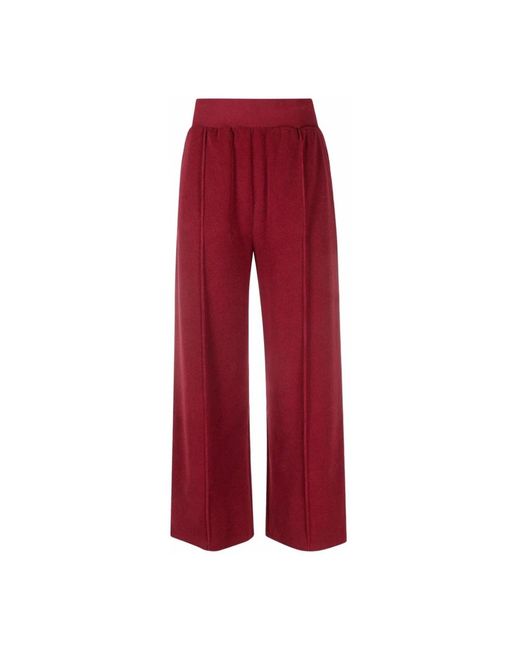KENZO Red Wide Trousers