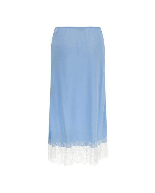Moschino Blue Midi Skirts