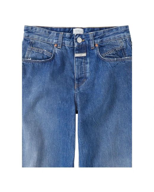 Closed Blue Straight Fit Jeans