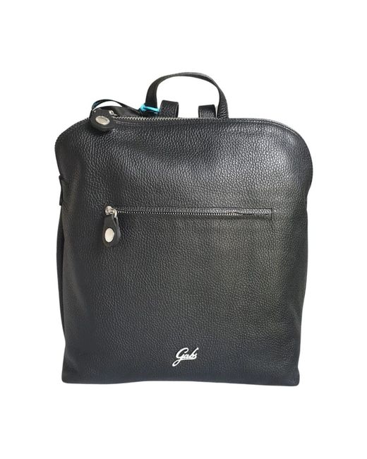 Gabs Black Schwarzer Leder-Rucksack Brigitte