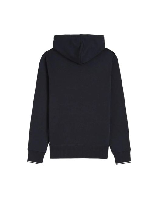 Fred Perry Blue Hoodies for men