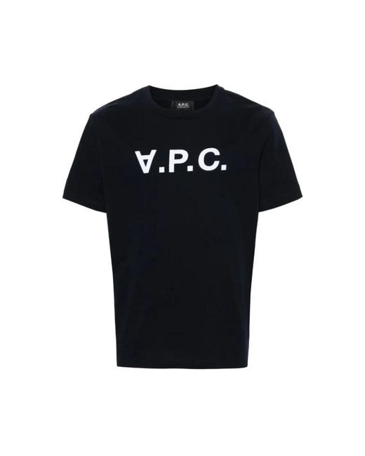 A.P.C. T-Shirts in het Black voor heren