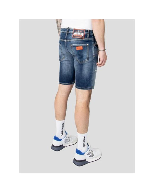 My Brand Blue Denim Shorts for men