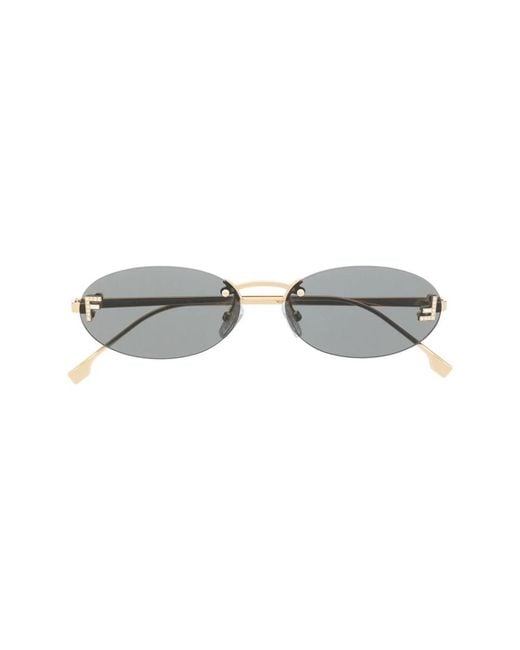 Fendi Yellow Sunglasses