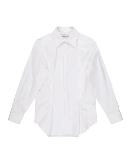 Philippe Model Overhemden ,Wit ,Katoen Overhemd in het White