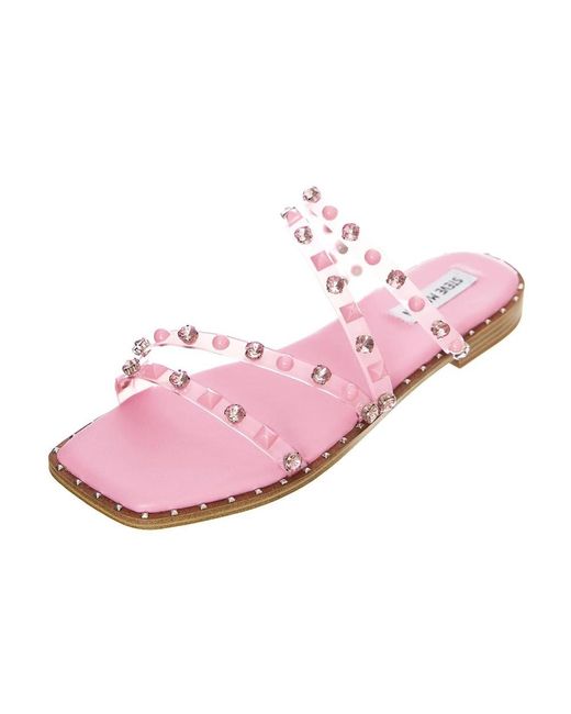 Steve Madden Pink Sliders