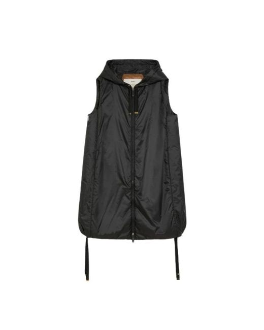 Vests Max Mara en coloris Black