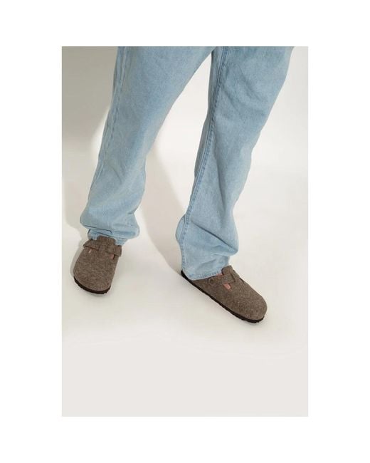 Birkenstock Brown Mules for men