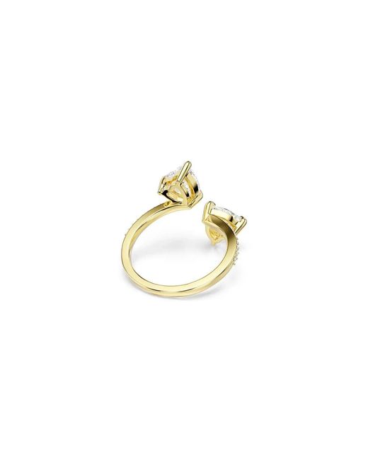 Swarovski Mesmera Open Ring in het Metallic