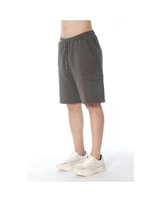 Mc2 Saint Barth Gray Casual Shorts for men