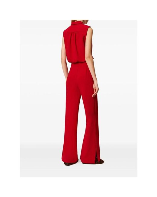 Twinset Red Jumpsuits