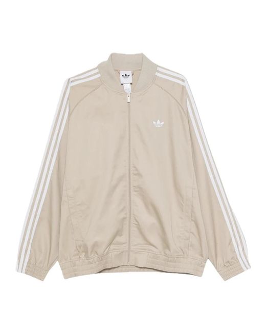 Adidas Sst Track Top in het Natural voor heren