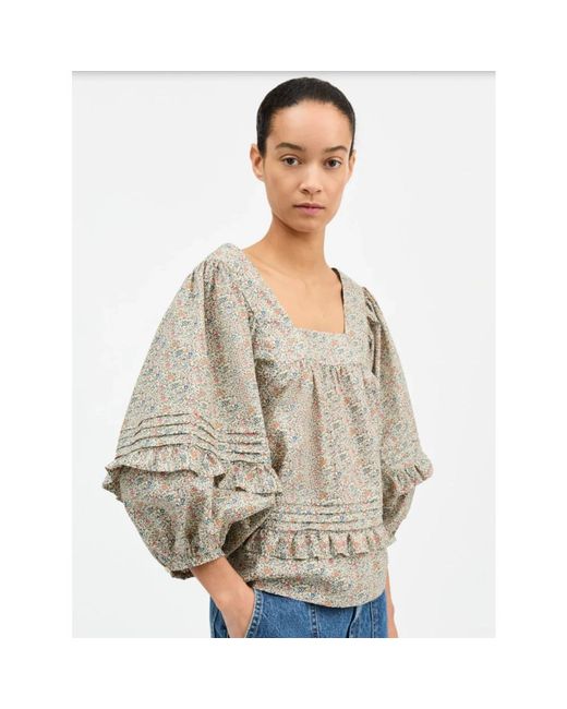 Skall Studio Hope Blouse in het Brown